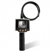 10mm Mini Inspection Tube Scope Snake Camera Endoscope Borescope with 2.4-inch LCD monitor and 1 Meter Extendable Cable